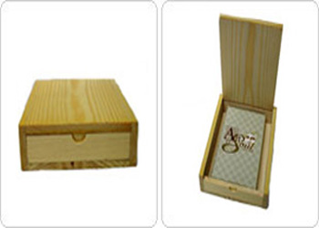 Wooden Box for playing cards